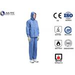 Fiber Blended Ppe Protective Clothing High Voltage Conductive Suit For Substations Inspectors for sale