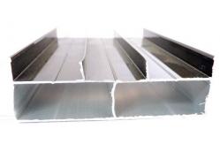China Grey / Black Aluminum Alloy Extrusion Profile Stylish Designs For Equipment Frame supplier