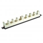 Metal 19 Horizontal Cable Manager 110 Jumper Trough For 110 Patch Panel for sale