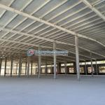 Galvanized Or Painted Surface Customized Steel Structure Warehouse For Construction for sale