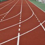 9mm Spray Coating System Outdoor Running Track Cement Concrete School Sport Playground for sale