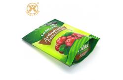 China Fruit Strawberry Raspberry Blueberry Zipper Stand Up Pouch For Freeze Dried Food supplier