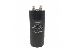 China High quality CD136 Screw Terminal Aluminium Electrolytic Capacitor 160V 4700UF supplier