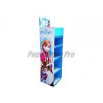 Floor Standing Cardboard Retail Display Shelves Eye - Catching for sale