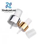 UV Technology Golden Perfume Pump Sprayer Closure Fine Mist Sprayer Half Cover Perfume for sale