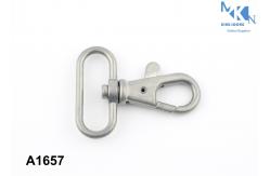 China Polishing Metal Swivel Snap Hook / Nickel Swivel Hooks For Handbags supplier