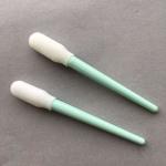 Open Cell Foam Cleaning Swabs Green Stick 100 Pcs / Bag For Keyboard / Keypad for sale