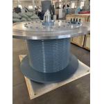 Carbon Steel Hydraulic Winch Hoist Drum With Shaft for sale