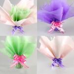 OEM ODM Multicolor Wrapping Paper Wedding DIY Bouquet Packing for sale