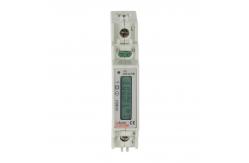 China Compact LCD Display Din Rail Energy Meter 50Hz 10VA RS485 supplier