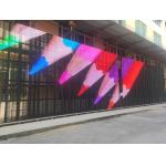 High Refresh Rate Transparent LED Full Colour 500x1000mm Cabinet for sale