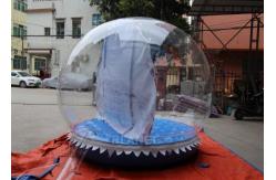 China Outdoor 3m Inflatable Human Size Snow Globe For Promotion supplier