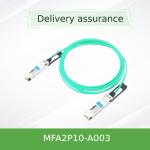 25GbE Ethernet Mellanox AOC Active Optical Cable MFA2P10-A003 SFP28 3m for sale