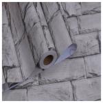 Width 122cm 60cm 3D Washable Wallpaper Moisture Proof 3D Brick Wallpaper Sticker