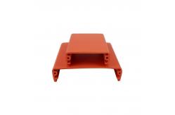 China Rigid PP ABS PVC Plastic Profile Extrusion Customized Strips supplier