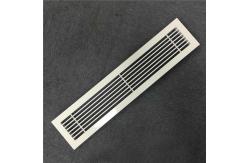 China Linear Extruded Aluminum Ceiling Air Diffuser 300x600mm Rectangle supplier