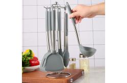 China Food Grade Silicone Spatula Kitchenaid Customized 15 Pieces Utensils Set supplier