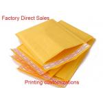 Printing Logo Kraft Bubble Wrap Shipping Envelopes High Security For Packing