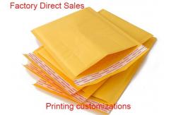 China Printing Logo Kraft Bubble Wrap Shipping Envelopes High Security For Packing supplier