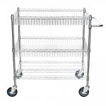 Chrome Plated Home Wire Shelving For Sundries 20mm Wire Gap for sale