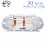 Protective Plastic Fiber Optic Splice Tray 12 Core Capacity For Distribution Box for sale