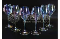 China Glassware PVD decorative coatings, PVD transparent rainbow coatings supplier