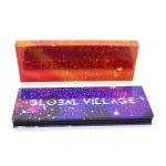 Hot Stamping Custom Makeup Packaging / Eyeshadow Paper Palette CMYK PMS Printing