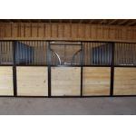 Classic Bamboo Infill Horse Stall Panels 50 * 50mm Steel Frame Tube for sale