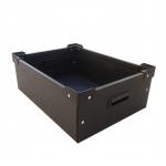 Cleanroom ESD Safe Plastic Boxes Recyclable Anti Static Protection for sale