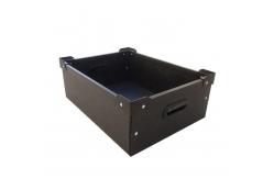 China Cleanroom ESD Safe Plastic Boxes Recyclable Anti Static Protection supplier