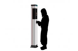 China Face Recognition Temperature Automatic Hand Sanitizer Dispenser With Stand supplier