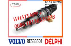 China Common Rail Fuel Diesel Injector RE533501 BEBE4C12101 RE533608 SE501959 E1 supplier