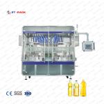 Sunflower Oil 6 Head Filling Machine 1000bph , 2.5kw 100ml Bottle Filling Machine for sale