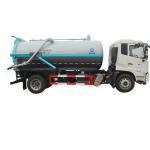DFAC Dongfeng Vacuum Sewer Suction Truck EURO 5 Septic Waste Trucks 150 - 250hp for sale
