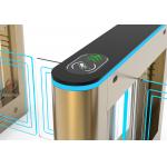 DC Motor Access Control Turnstile Gate Bidirectional Swing Barrier Gate
