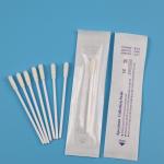 Individual Wrapped 8cm Specimen Collection Swab , PCR Nose Swab for sale