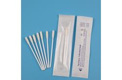 China Individual Wrapped 8cm Specimen Collection Swab , PCR Nose Swab supplier