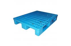 China Disposable Package HDPE Pallets One Way Plastic Pallet Blue ISO9001 supplier