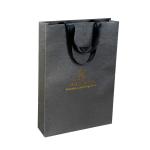 250Gsm Paper Bag Printing , 280mmx80mmx400mm Handle Shopping Bag for sale