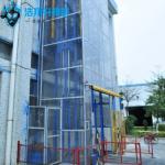 6m High 500kg-20000kg Industrial Outdoor Goods Lift Hydraulic Cargo Elevator for sale