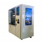 High Grade Big Capacity Drink Vending Machine With 22 Inch Advertising Display for sale