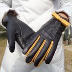 Customized women leather gloves with the best price for sale