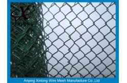 China Beautiful Black Chain Link Fencing , Fence Chain Link For Basket Playground supplier