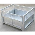 Heavy Duty Steel Stillage Pallet Cage 1000-2000kg Load Capacity 50kg Weight 800mm X 1200mm Dimensions for sale