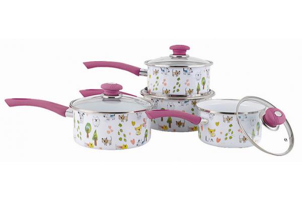 Enamelled cookware
