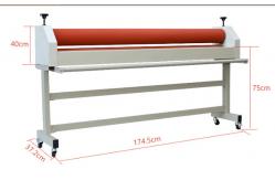 China Semi Automatically Cold Lamination Machine 130mm roller diameter supplier