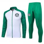 Green White Football Training Tracksuit Training Kit Set for sale