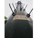 56 meter monopole gsm Self Support Cell Tower for sale