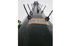 China 100M Polygonal Q345B Mobile Communication Tower supplier