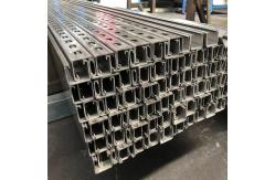 China Heat Resistance Stainless Steel Strut Channel With Excellent Flexibility And Rust Resistance supplier